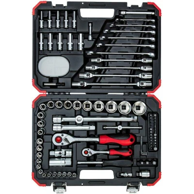 Image de GEDORE RED R46003092 jeu de clés 1/4&quot; + 1/2&quot; en coffret 92 pièces 3300062