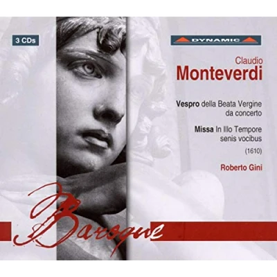 Afbeelding van Ensemble Concerto, La Pifarescha, Roberto Gini Monteverdi: Vespro E Missa Della Beata Vergine (3 CD)