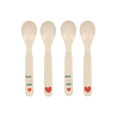 Afbeelding van Lässig Lepels Happy Rascals Heart Lavender 4 Pack