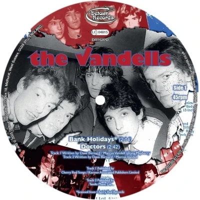 Afbeelding van The Vandells Bank Holidays (7&quot; Vinyl Single) (Picture Disc)