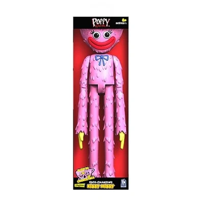 Afbeelding van Bizak Poppy Playtime actiefiguur Kissy Missy, 30 cm, met dubbelzijdig spel zoals in de videogame (Bizak 64230015)