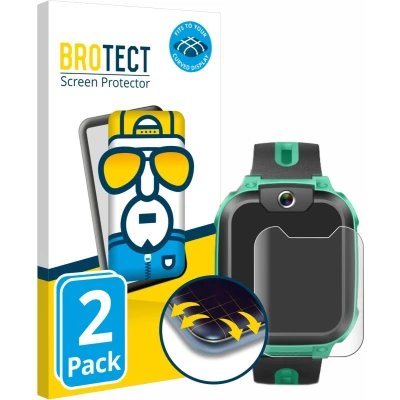 Afbeelding van BROTECT Screenprotector voor Imoo Watch Phone Z1 Folie Beschermfolie transparant volledig dekking (2 Stuks)