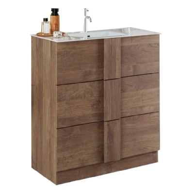 Afbeelding van Wastafelonderkast JUPITER 63 cm breed met waskom