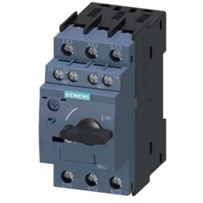 Afbeelding van Siemens 3RV2011 1JA15 Vermogensschakelaar 1 stuk(s) Instelbereik (stroomsterkte): 7 10 A Schakelspanning (max.): 690 V/AC (b x h d) 45 97 mm
