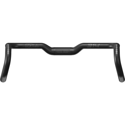 Afbeelding van SQlab Handlebar 314 Gravel Fietsstuur 420 mm Breed 120 Drop 14 Flare Mountainbikestuur Geschikt voor Gravelbikes Ergonomisch Ontwerp Zwart