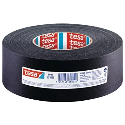 Afbeelding van tesa PERFECT 57231 00000 02 Textieltape extra Power Zwart (l x b) 50 m mm 1 stuk(s)