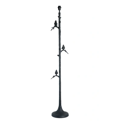 Afbeelding van Light &amp; Living Vloerlamp BRANCH 26x26x165cm Zwart