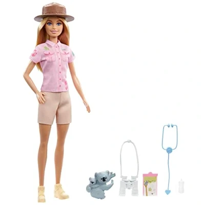 Afbeelding van Barbie Dierkundige Barbiepop