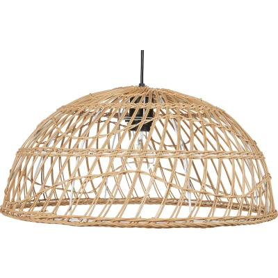 Afbeelding van Beliani RAVINE Hanglamp Natuurlijk Rotan