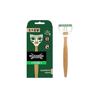 Afbeelding van Wilkinson Sword Xtreme 3 Bamboo Hybrid Rasierer 6 mesjes
