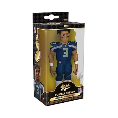Afbeelding van Vinyl Gold NFL Seahawks Russell Wilson 5 Inch Figuur