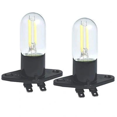 Afbeelding van Led Magnetronlamp, 1,5 W, Z187, helder, 240 V, 20 komt overeen met gloeilampen, voor Galanz, koelkast, elektrische magnetron, bereik capuchon, indicatielampje, 2 stuks