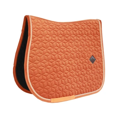 Afbeelding van Kentucky Zadeldekje Velvet Springen Oranje Cob