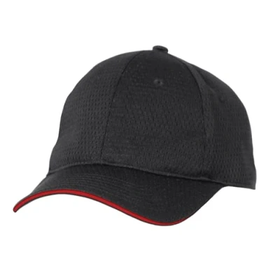 Afbeelding van Chef Works Cool Vent baseball cap zwart en rood