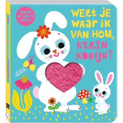 Afbeelding van Image books voelboekje weet je waar ik van hou, klein konijn?