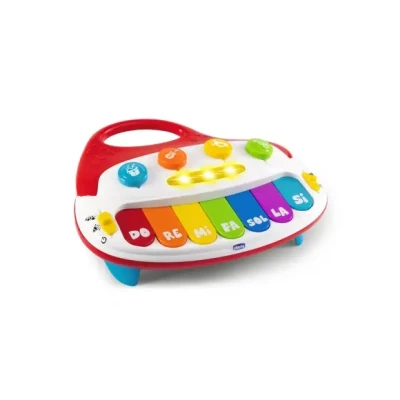 Afbeelding van Mijn eerste piano, muziekspel voor kinderen, gemakkelijk vast te pakken, 7 toetsen, 2 elektronische speelmodi, 1 4 jaar