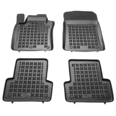 Afbeelding van REZAW PLAST 201903 Vloermatset Rubber voor en achter Zwart RENAULT: Clio 3, Captur, 4