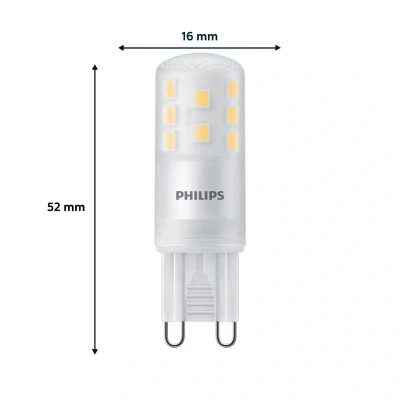 Afbeelding van Philips LED Capsule 40 W G9 Warmwit licht 6 stuks