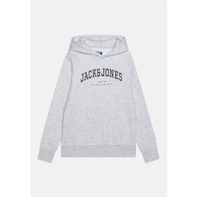 Afbeelding van Jack &amp; Jones sweater jongens grijs JJEcaleb maat 128