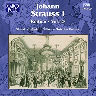 Afbeelding van Slovak Sinfonietta Zilina Strauss; Edition Volume 25 (CD)