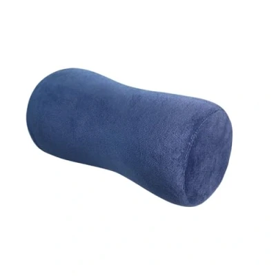 Afbeelding van Inphysio Mini nekrolkussen, ergonomisch kussen van traagschuim, optimaal voor nek, lumbale en knieën, zeer comfortabel autokussen, bestuurder, 27 x 12 cm