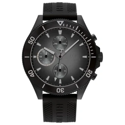 Afbeelding van Tommy Hilfiger Larson Horloge, Heren, Maat: One Size, Black