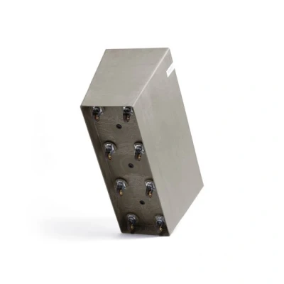 Afbeelding van Ecopots Paris lang L 100 cm met wielen taupe planten/bloembak pot
