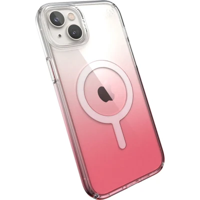 Afbeelding van Speck Presidio Perfect Clear Ombre + MS Apple iPhone 14 Plus/15 Plus Vintage Rose with Microban