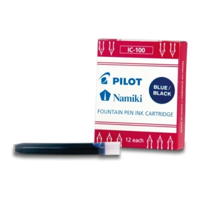 Afbeelding van PILOT inktpatronen Namiki nacht blauw