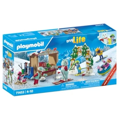 Image de Playmobil My Life 71453 Vacanciers et sports d&#039;hiver
