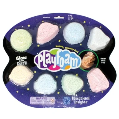 Afbeelding van Learning Resources Playfoam Glow in the dark ballen, 8 stuks