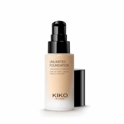 Image de KIKO Milano Unlimited Foundation 4 1.5N, Fond De Teint Fluide Longue Tenue