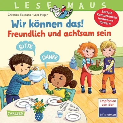 Afbeelding van LESEMAUS 128: Wir können das! Freundlich und achtsam sein