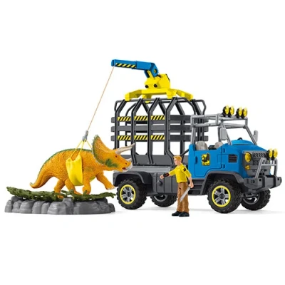 Afbeelding van Schleich dinosaurs transport missie