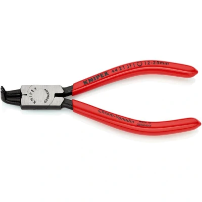 Image de KNIPEX 44 21 J11 pince à circlips pour bagues intérieures dans les alésages plastifié noir atramentisé 130 mm