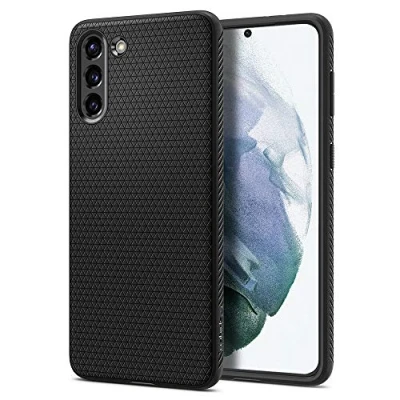 Image de Spigen Liquid Air Samsung Galaxy S21 Plus étui téléphone mobile (Black) ACS02386