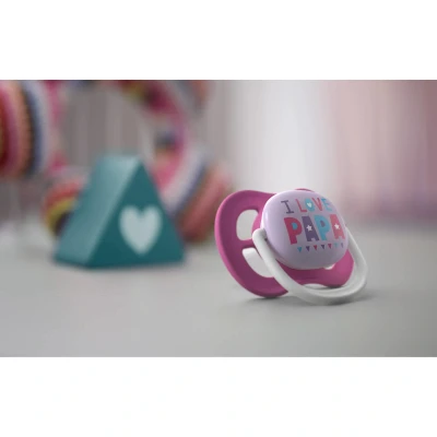 Afbeelding van Philips Avent Ultra Air Fopspeen Happy 6/18 maanden 2 stuks SCF080/04