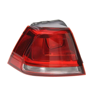 Afbeelding van TYC 11 12380 01 2 Achterlicht Links Buitenste deel Chroom Zonder lamphouder VOLKSWAGEN: Golf 7
