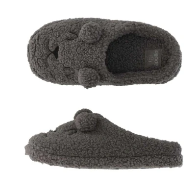 Afbeelding van Apollo Pantoffels Dames Teddy Bear Antraciet 39/40
