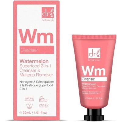 Afbeelding van Apothecary by Dr. Botanicals Watermelon Superfood 2IN1 Cleanser &amp; Makeup Remover Gezichtsreiniger, Dames, Maat: 100 ml,