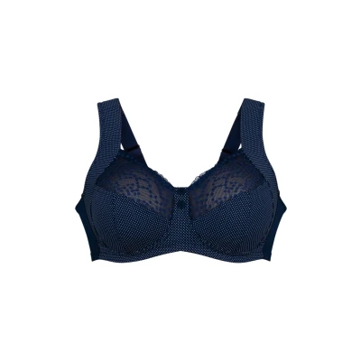 Afbeelding van Anita Entlastungs Orely Tshirt BH, Dames, Maat: 80E, Maritim blue