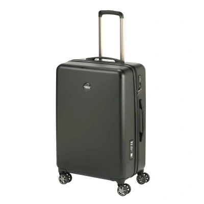 Afbeelding van Princess Traveller PT 01 Deluxe Medium Trolley pitch black Harde Koffer