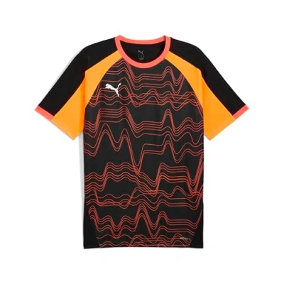Image de PUMA IndividualLIGA Graphic Football Jersey Men, Sport, Noir/Glowing Rouge, S