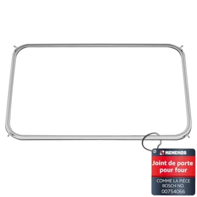 Afbeelding van Kenekos Rondom deurafdichting met 4 haken voor Bosch 00754066/754066, Siemens, Neff, Constructa, ovenafdichting, rubberen afdichting ovendeuren