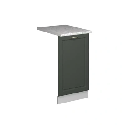 Afbeelding van Vicco Fame LineVoorpaneel vaatwasser 45 cm , WB Marmer Groen Goud Landhuis