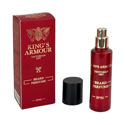 Afbeelding van King&#039;s Armour baardparfum Care and Fragrance for the Beard, Beard Spray, 40 ml