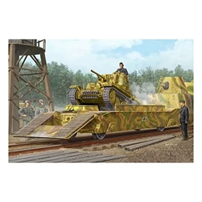 Afbeelding van 1:35 Trumpeter 01508 Panzertragerwagen PzKpfw 38(t)Ausf.E/F tank Plastic Modelbouwpakket