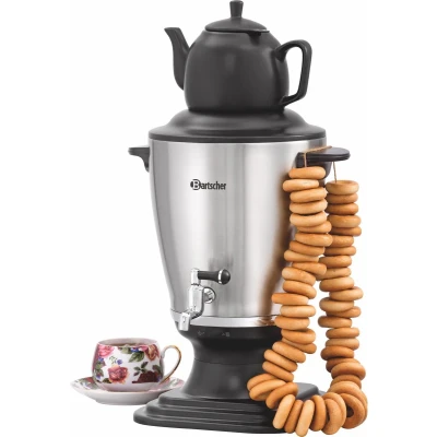 Afbeelding van Samowar Bartscher, 3,2l, Incl Theepot 0,8l, 230v/2000w