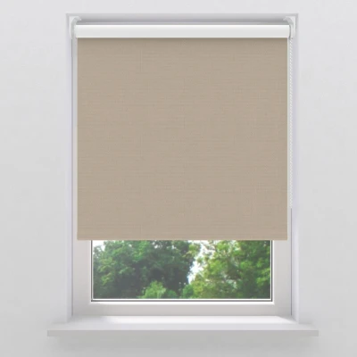 Afbeelding van Rolgordijn weave Smart verduisterend Sand 150x190cm (Beige)