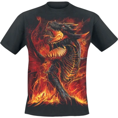 Afbeelding van Spiral M101 T shirt voor heren (1 stuk), zwart.